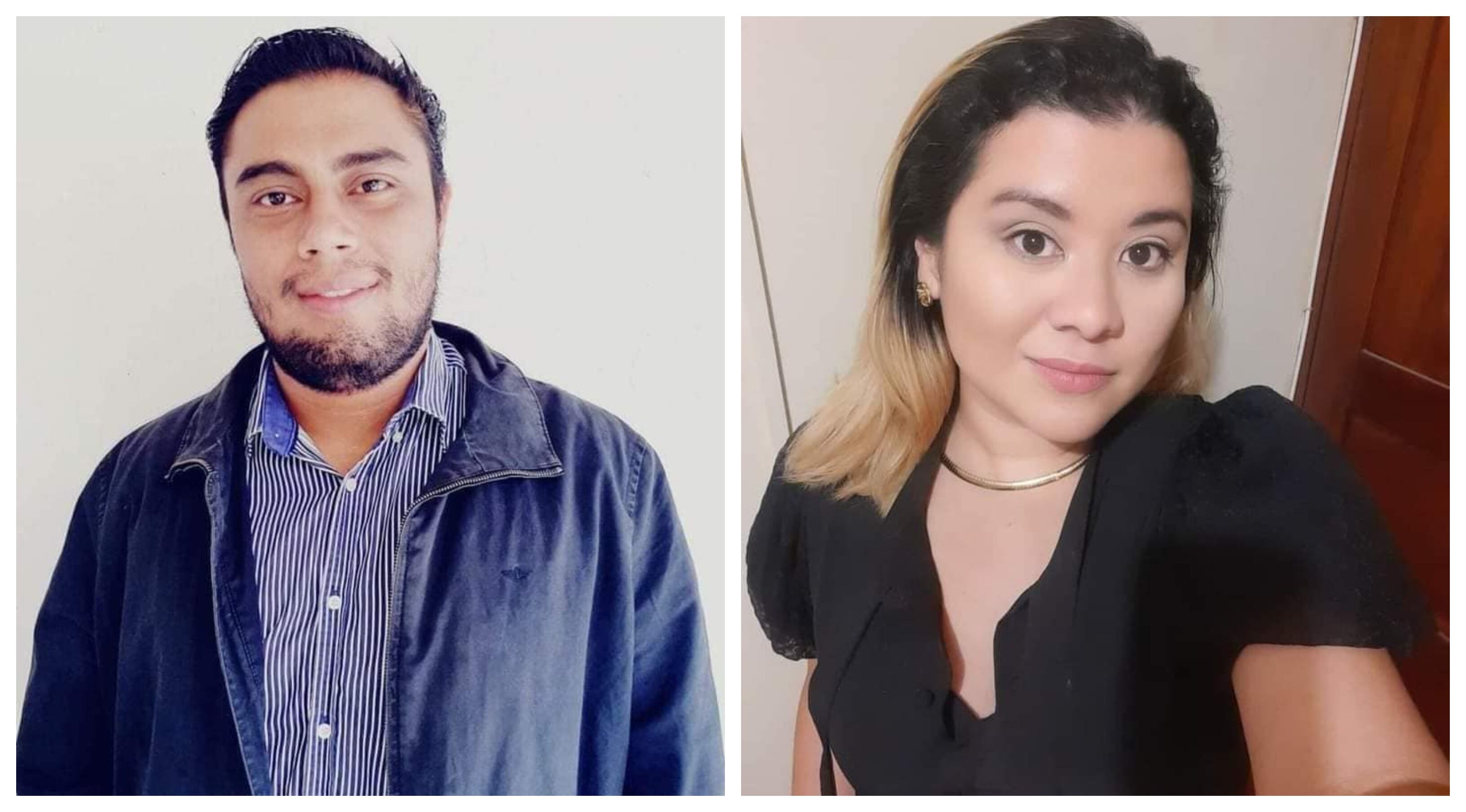 Joao Maldonado y Nadia Robleto