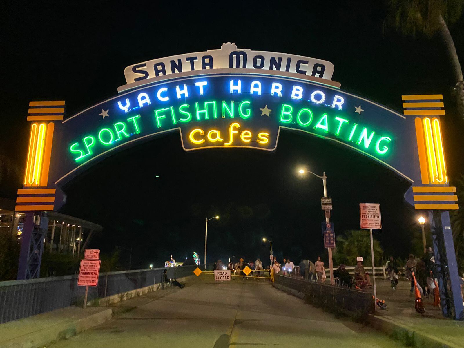 Muelle y playa de Santa Mónica, en Los Ángeles, California, Estados Unidos. Foto: Ricardo Silesky