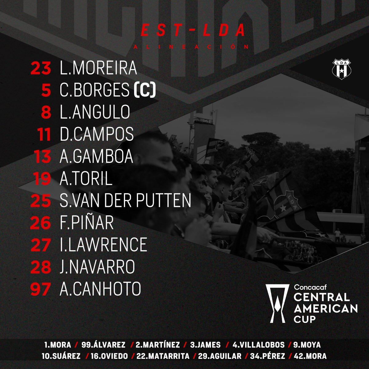 Alineaciones Alajuelense Estelí