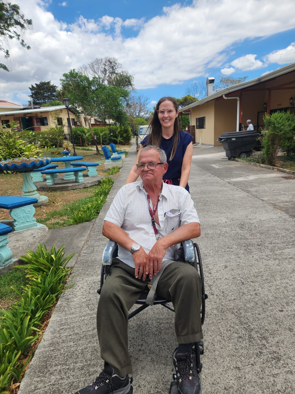 Maritza Sandi trabaja desde hace 10 años en el Hogar Magdala.