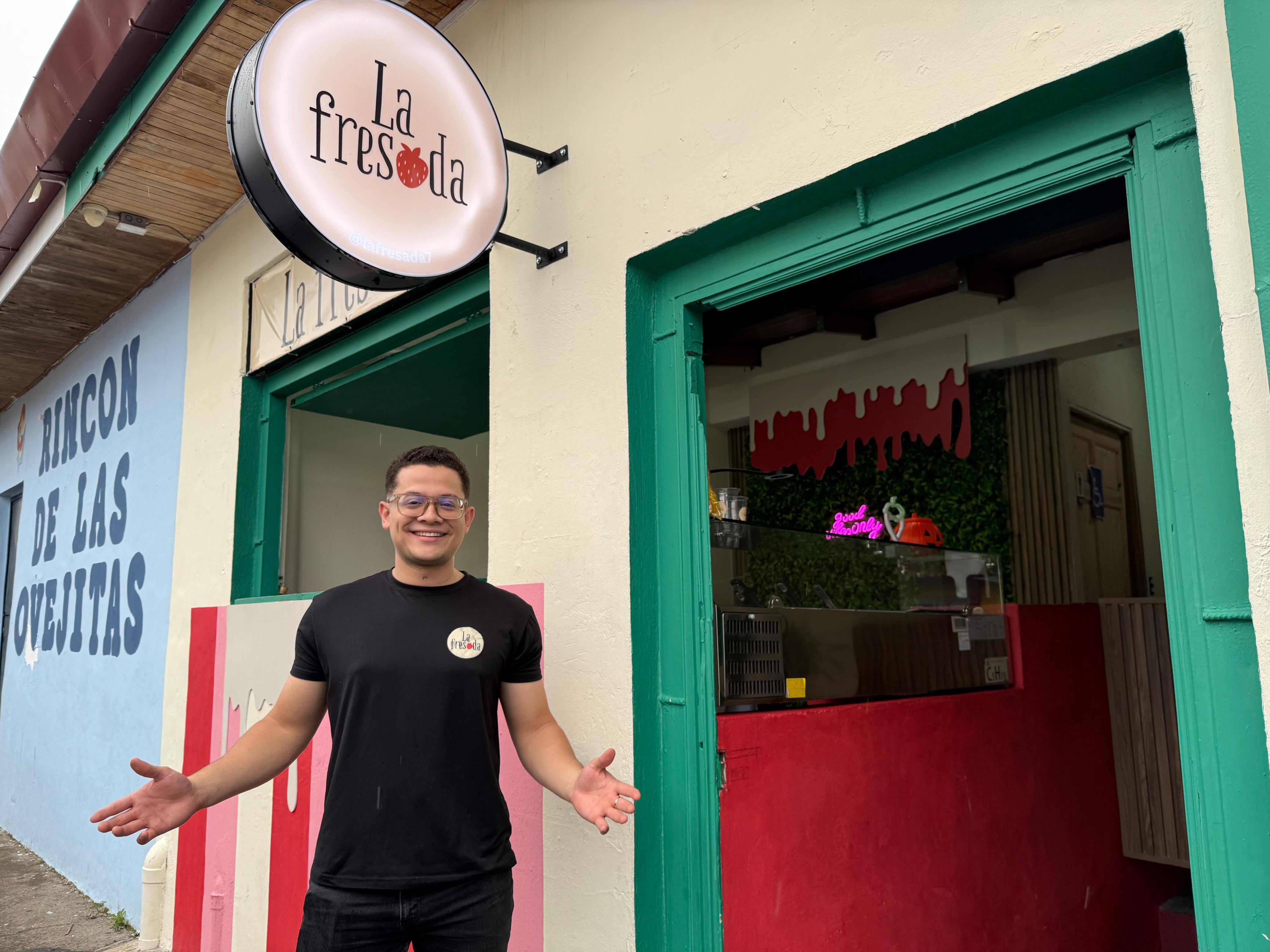 La Fresada de Barva enloquece con sus fresas y cuatro sabores de crema.