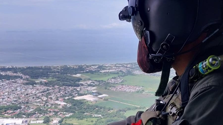 Sobrevuelos del Servicio de Vigilancia Aérea del MSP. Foto: MSP