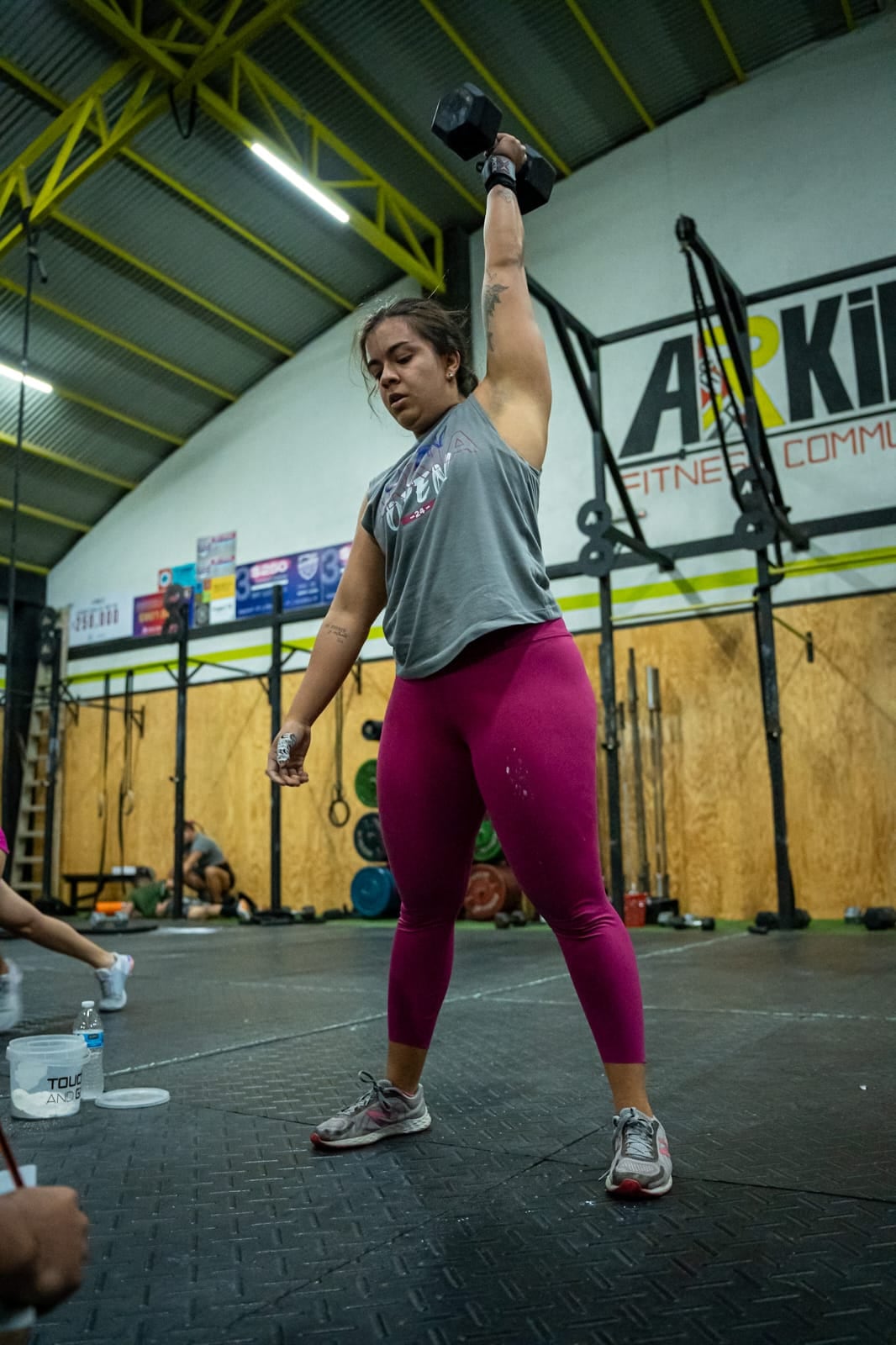Pamela Fonseca es coach de CrossFit desde el 2021