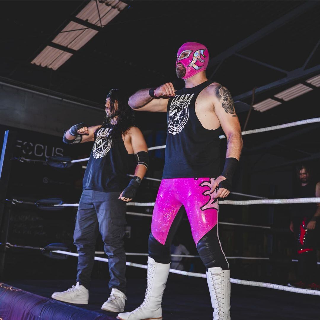 Káiser es un luchador de la empresa costarricense RWA. Foto: Instagram