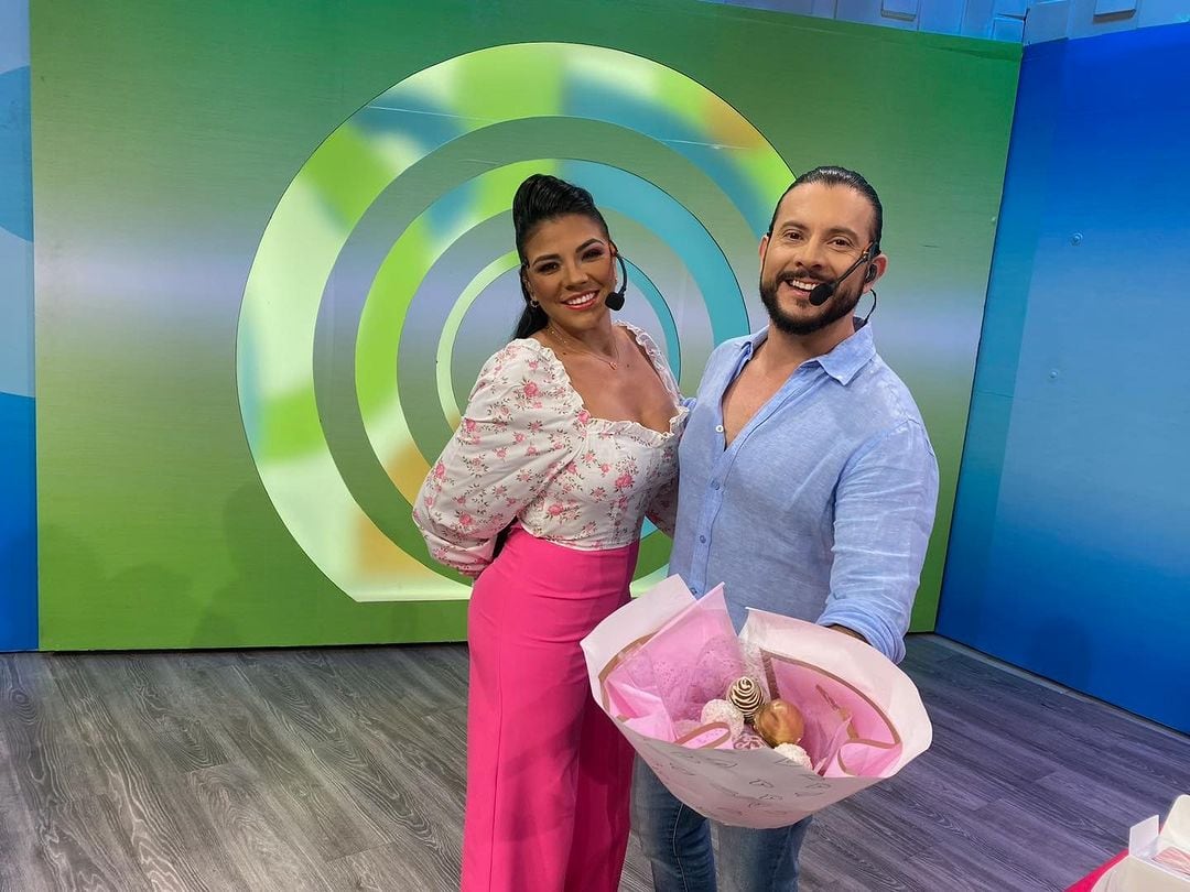 Natalia Rodríguez, presentadora de ¡Qué buena tarde!. Instagram