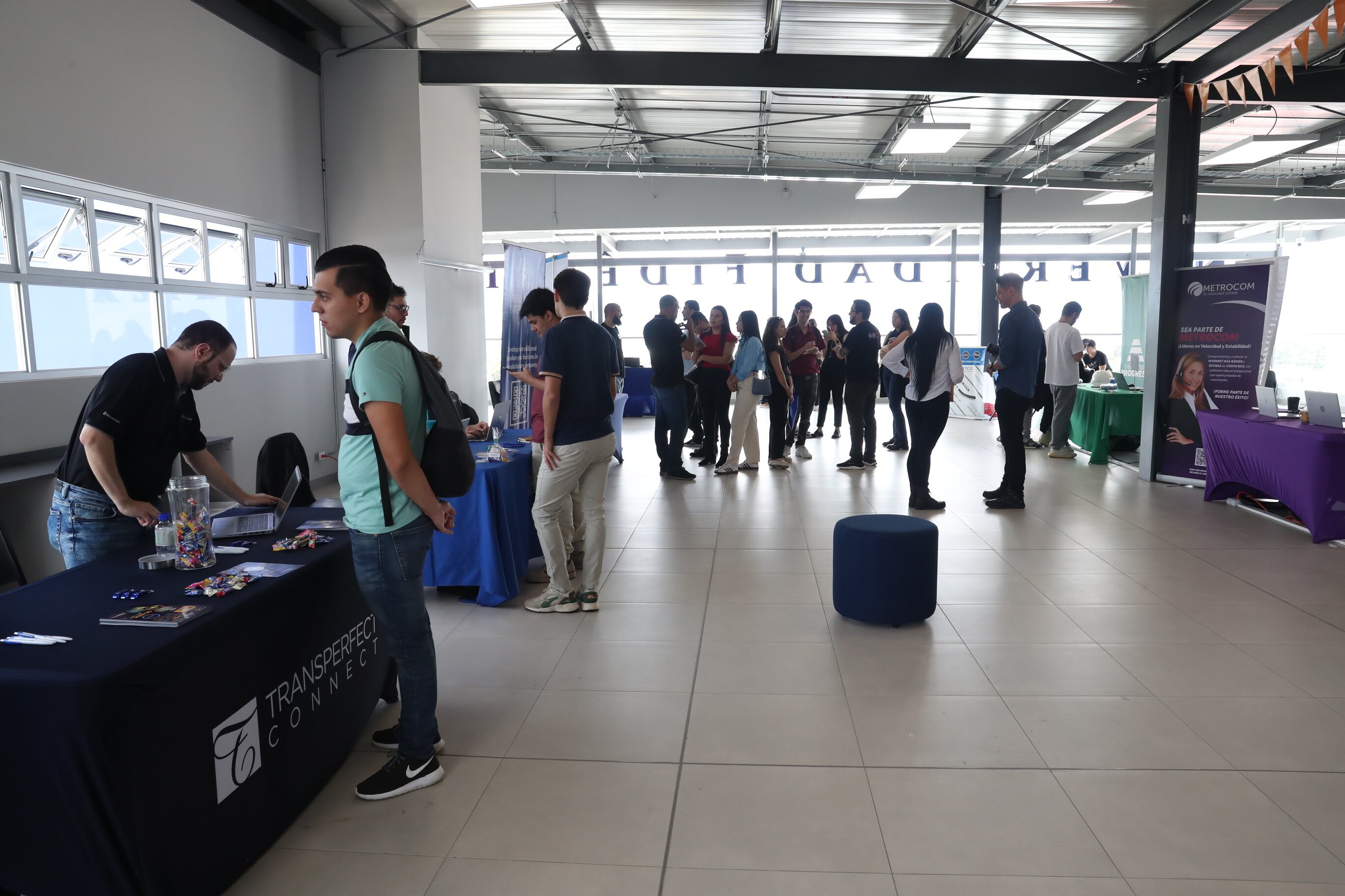 04/07/2024/ Feria de empleo Universidad Fidelitas / foto John Durán