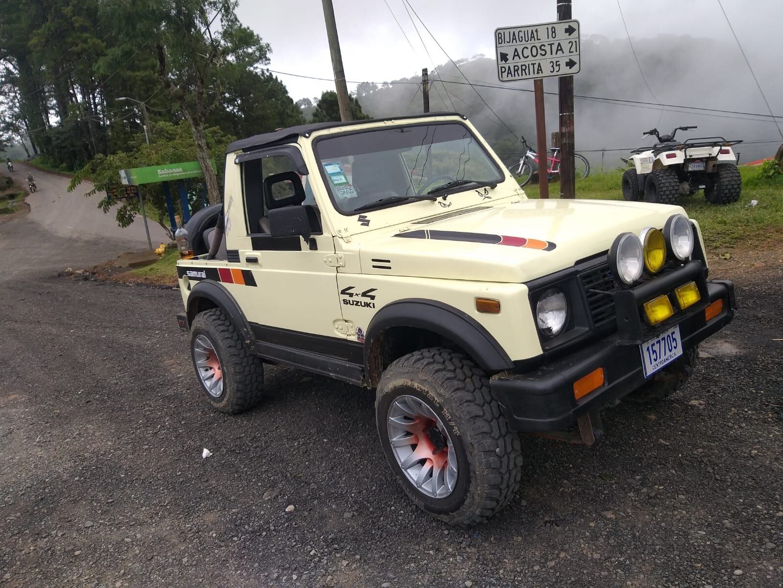 Suzuki Samurai del año 87. Cortesía.