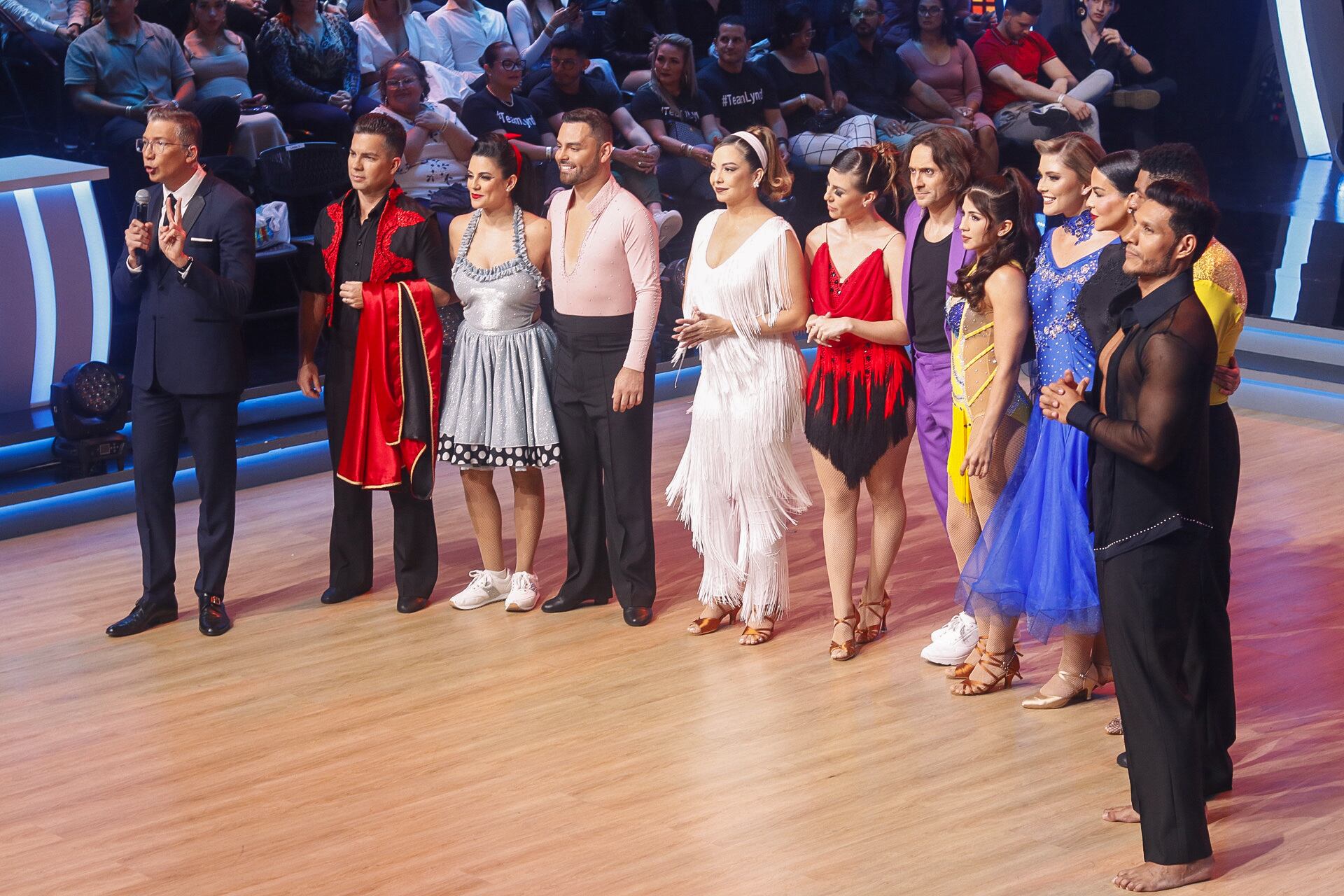 22/09/2024. Mira quién baila, Televisora de Costa Rica. Detrás de cámaras. Estudio Marco Picado. Sabana, San José. Fotografía: Lilly Arce.