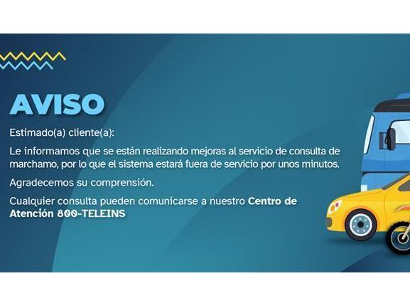 El INS deshabilitó la consulta y pago del marchamo 2024 por falla en el cobro del impuesto a la propiedad de los vehículos.