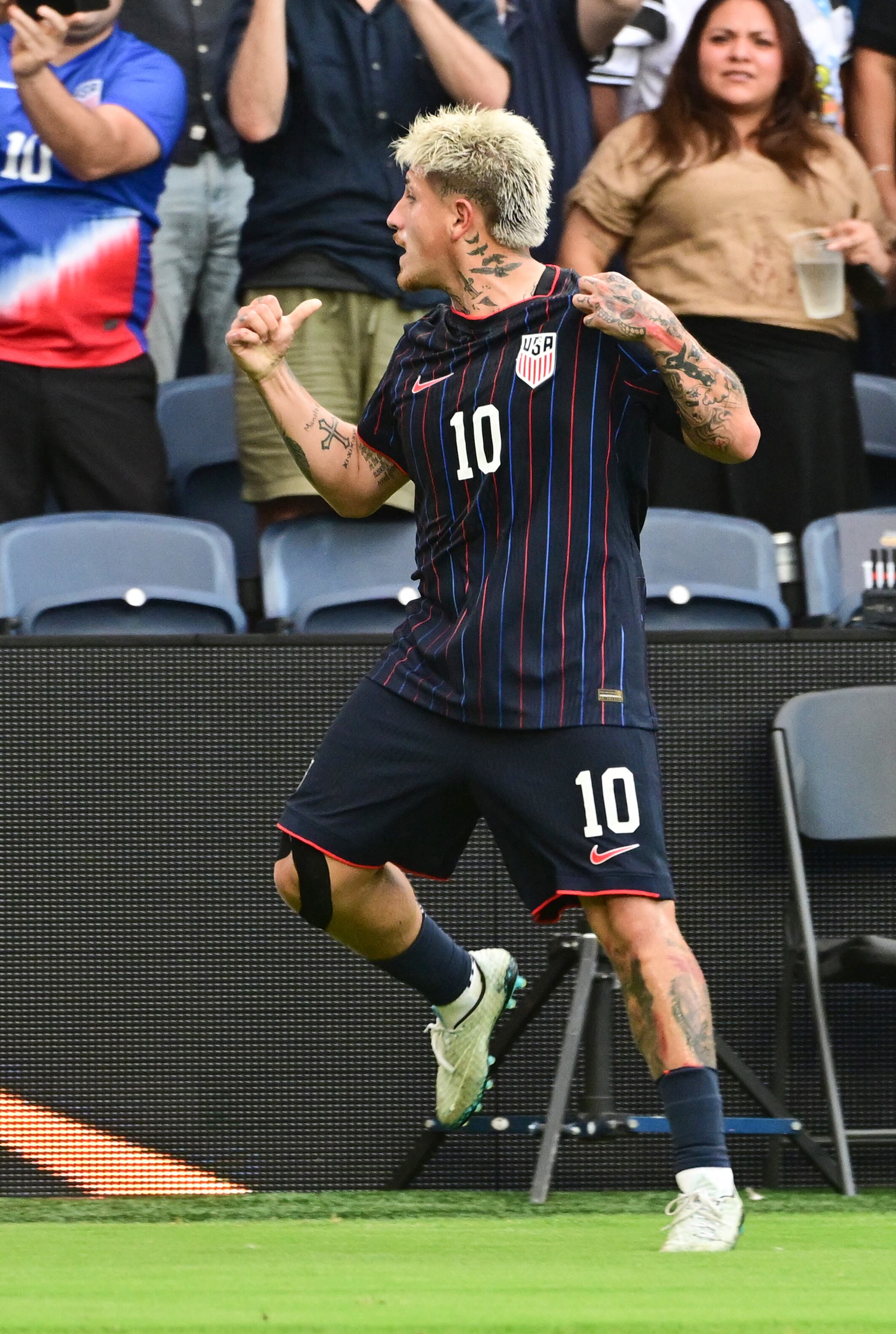 Estados Unidos vs Guatemala, semifinal Copa Oro. AFP.