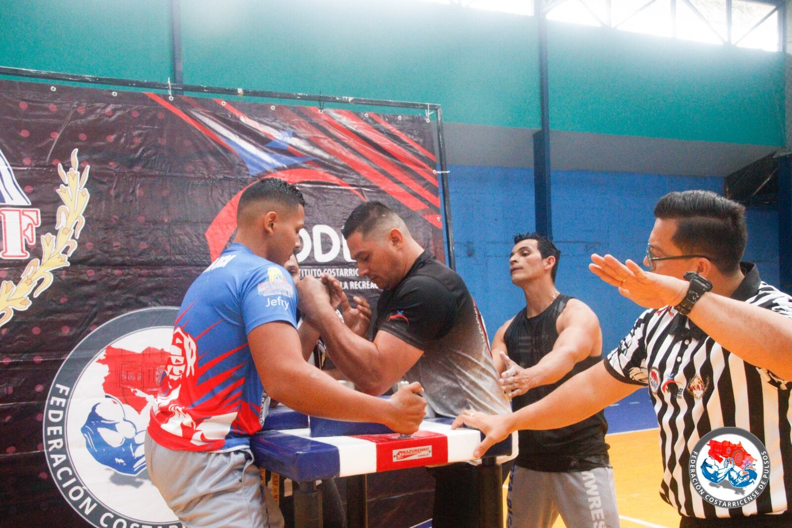 Douglas Molina, deportista paralímpico. Facebook Federación de Pulsos.