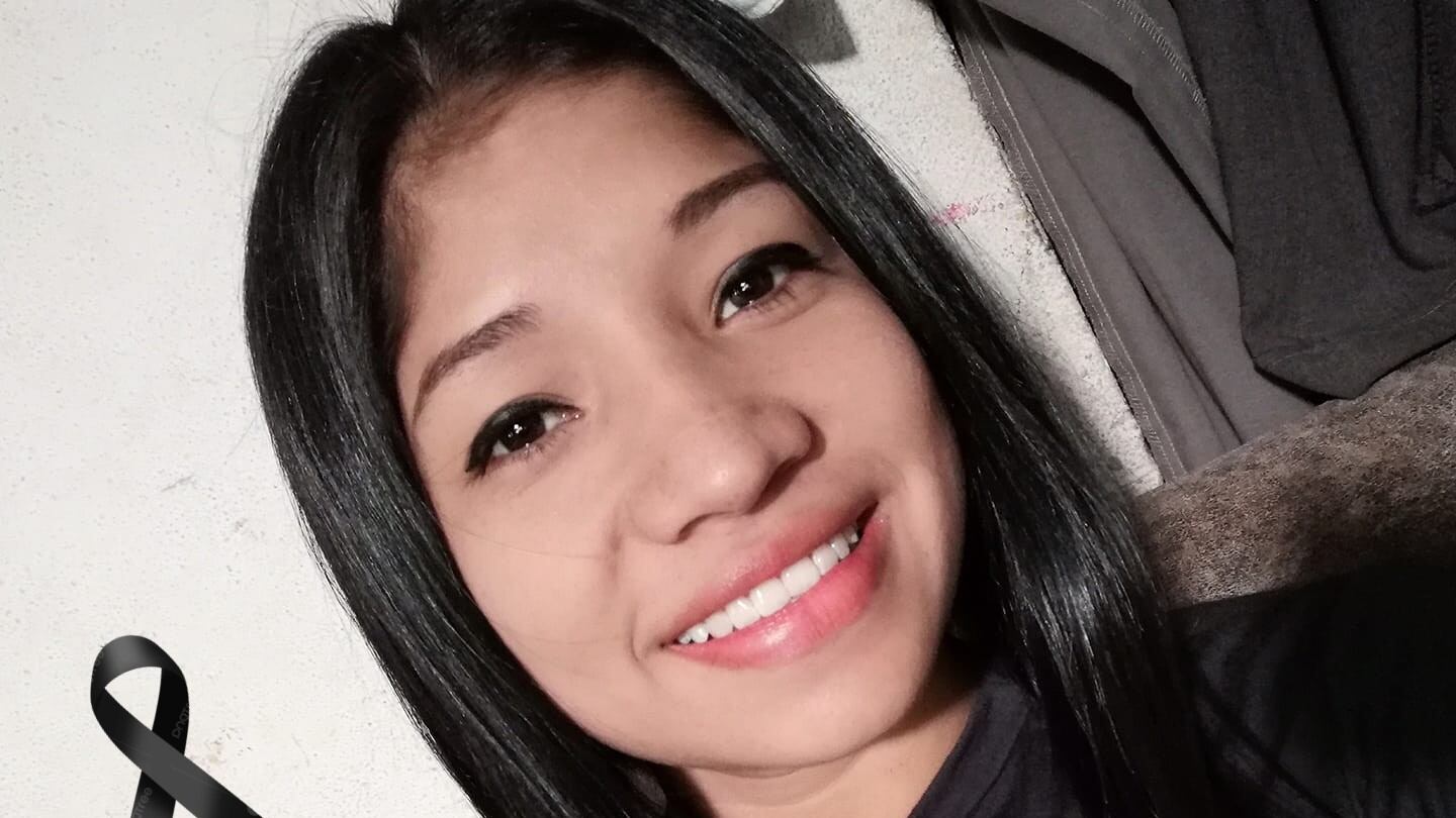 María Victoria Lázaro Lázaro, de 25 años, era enfermera y madre de dos niños, ella murió en un choque en Lagarto de Buenos Aires, sobre la Ineteramericana sur. Foto: Tomada de FB