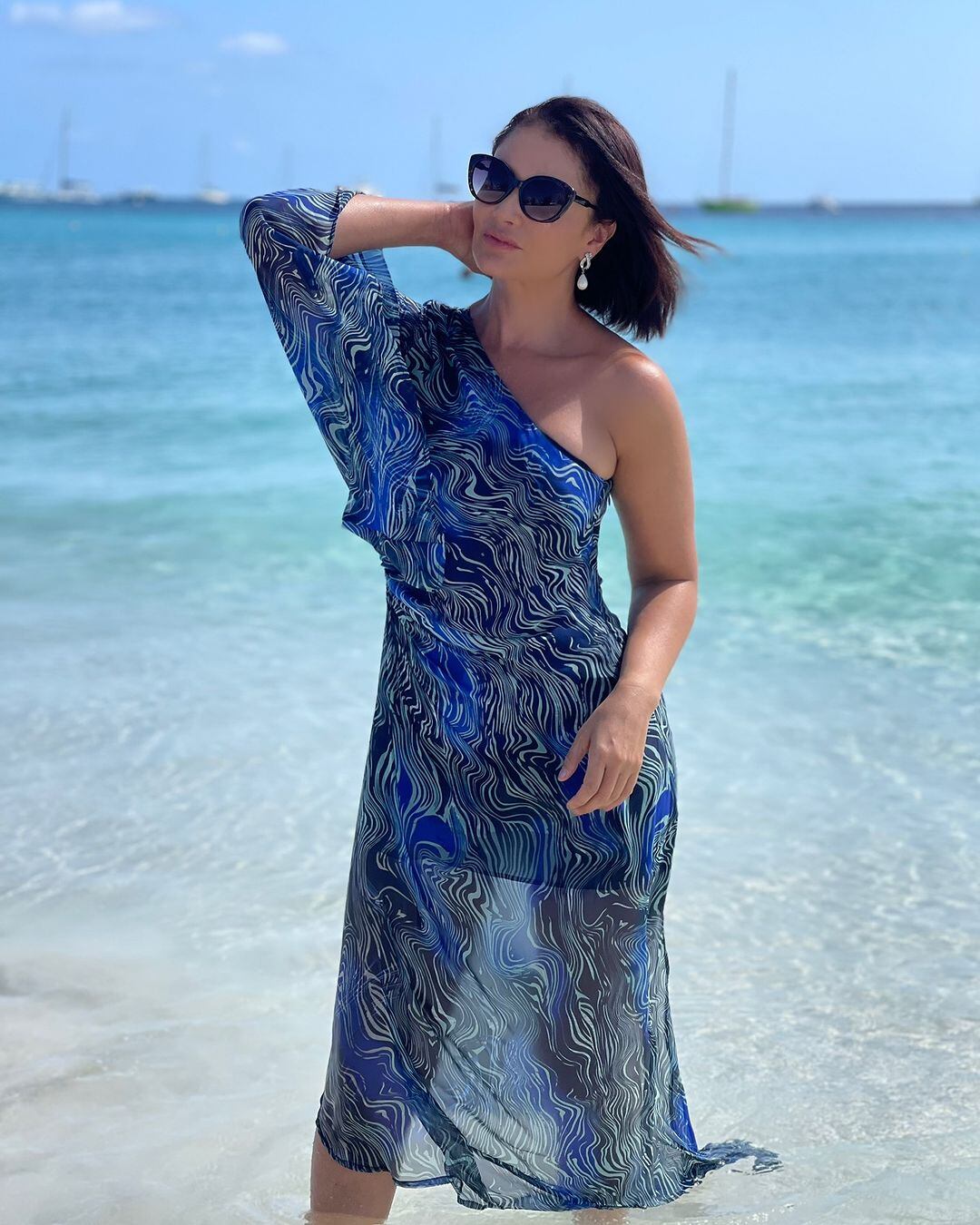 Marilin Gamboa, expresentadora.