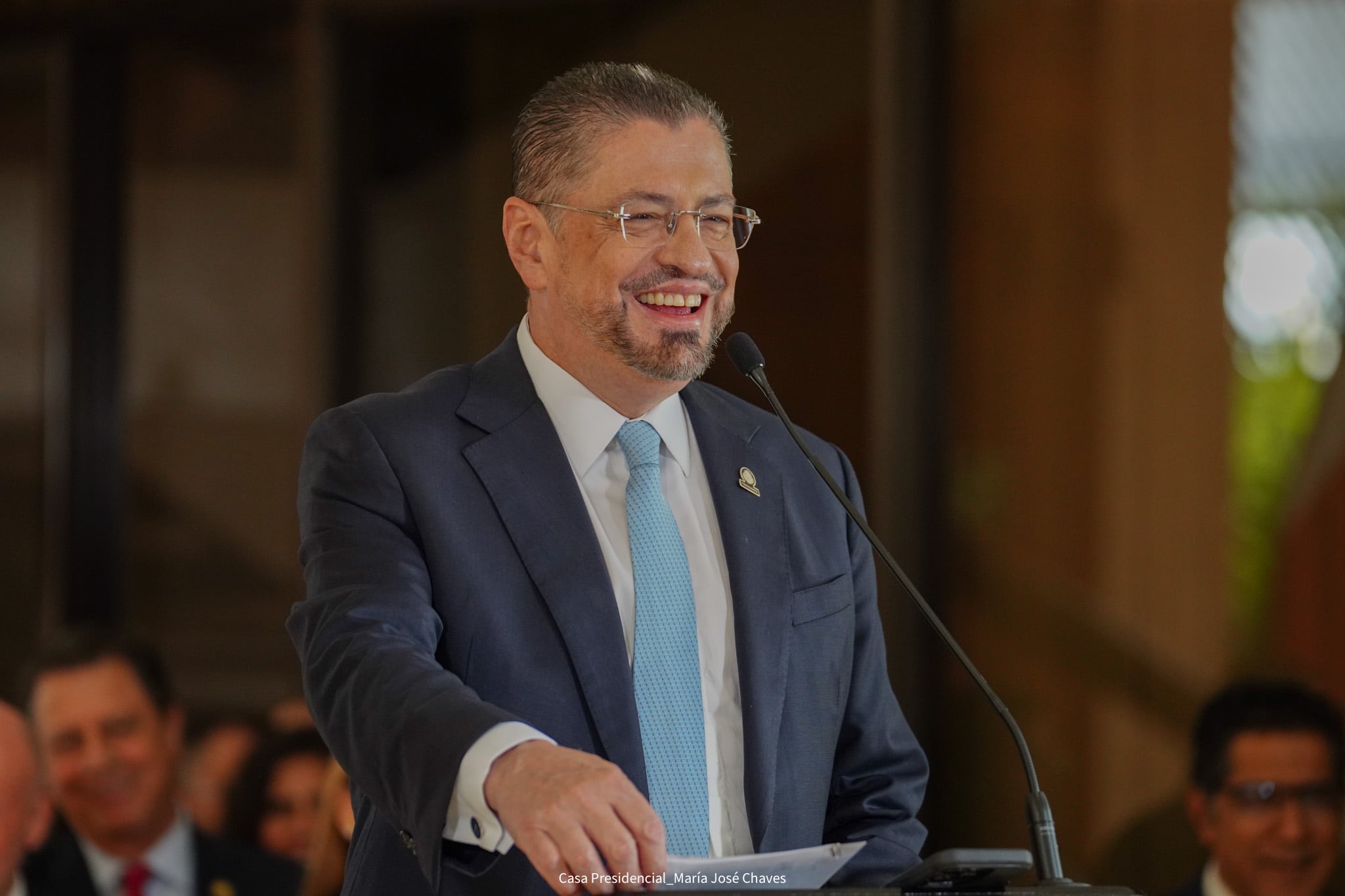 Conferencia de Rodrigo Chaves