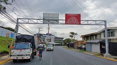 MOPT implementará un carril reversible en Sabanilla a partir de este viernes