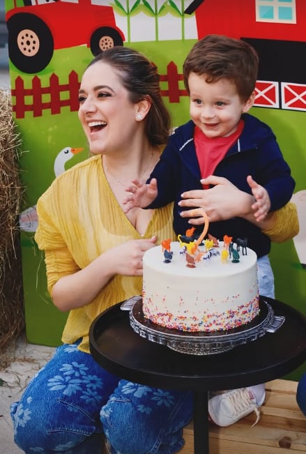 María Jesús Padra y su mamá Paula Picado y demás familia celebraron el cumpleaños número 2 de Maximiliano.