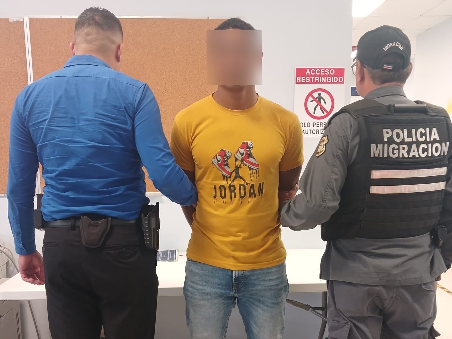 El sujeto fue puesto a las órdenes del OIJ.