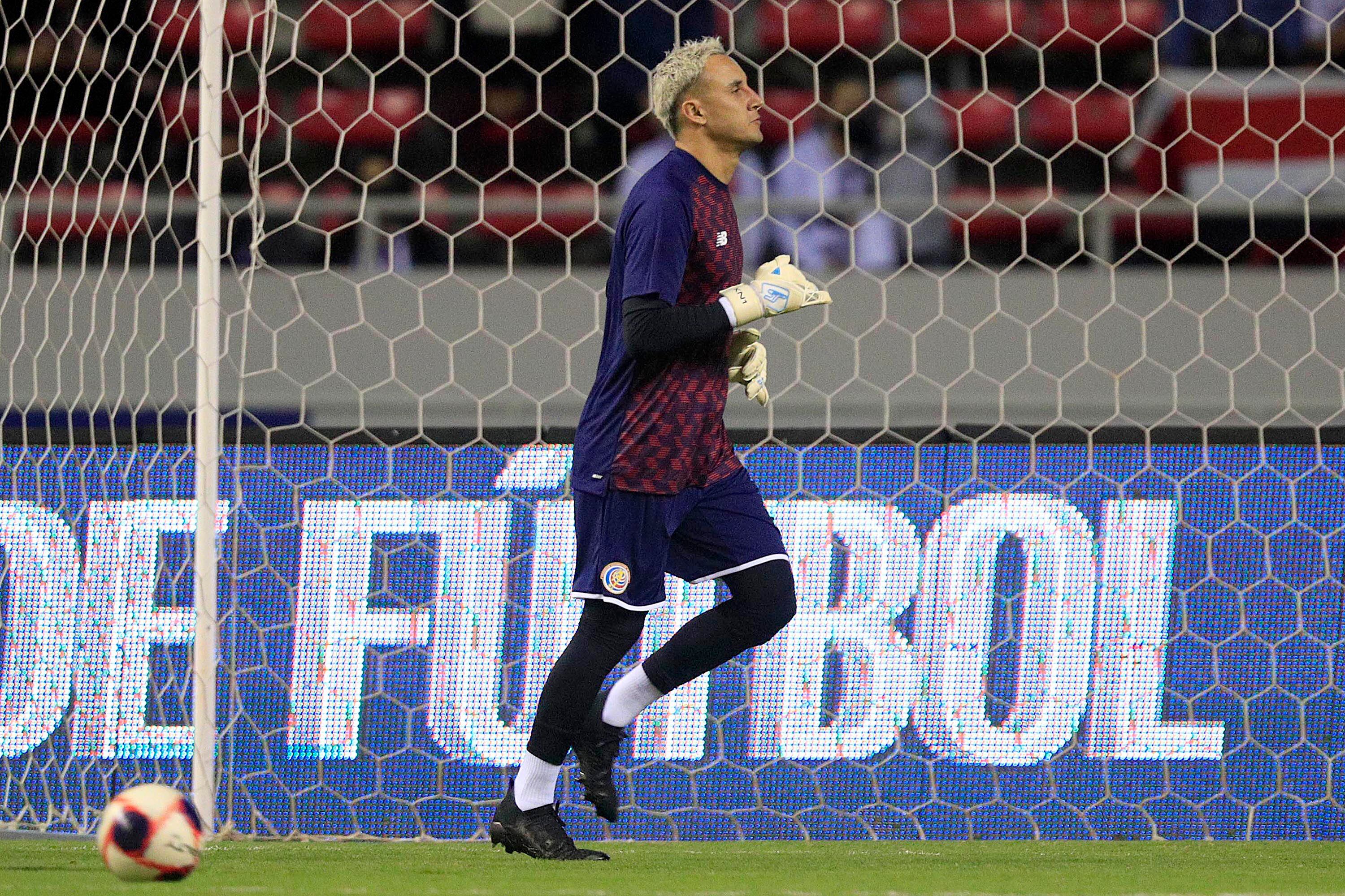 27/01/2022 Estadio Nacional, La Sabana. La Selección Nacional de Costa Rica recibió a su similar de Panamá, en el partido de apertura de la segunda fase de la octagonal final de Concacaf, rumbo al Mundial Qatar 2022. Keylor Navas llegó a su partido número 100 con la Sele. Foto: Rafael Pacheco Granados