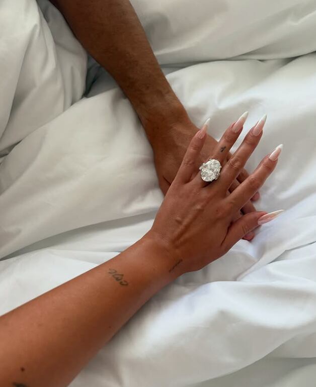 Cristiano Ronaldo y Georgina Rodríguez se comprometieron