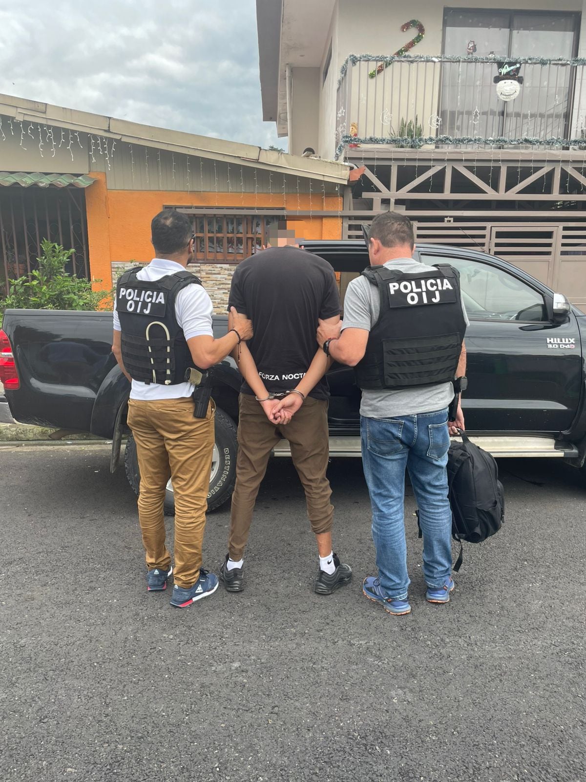 Un sujeto de apellido López, de 30 años, alias “Bumpy”, es sospechoso de participar en el homicidio de Rüdiger Schickhaus, de 60 años, y su esposa Manuela Daxer, de 57 años, en Quepos. Foto: OIJ