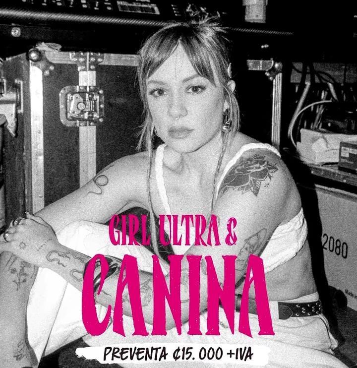 Concierto Canina y Girl Ultra promote ser un explosión de generos