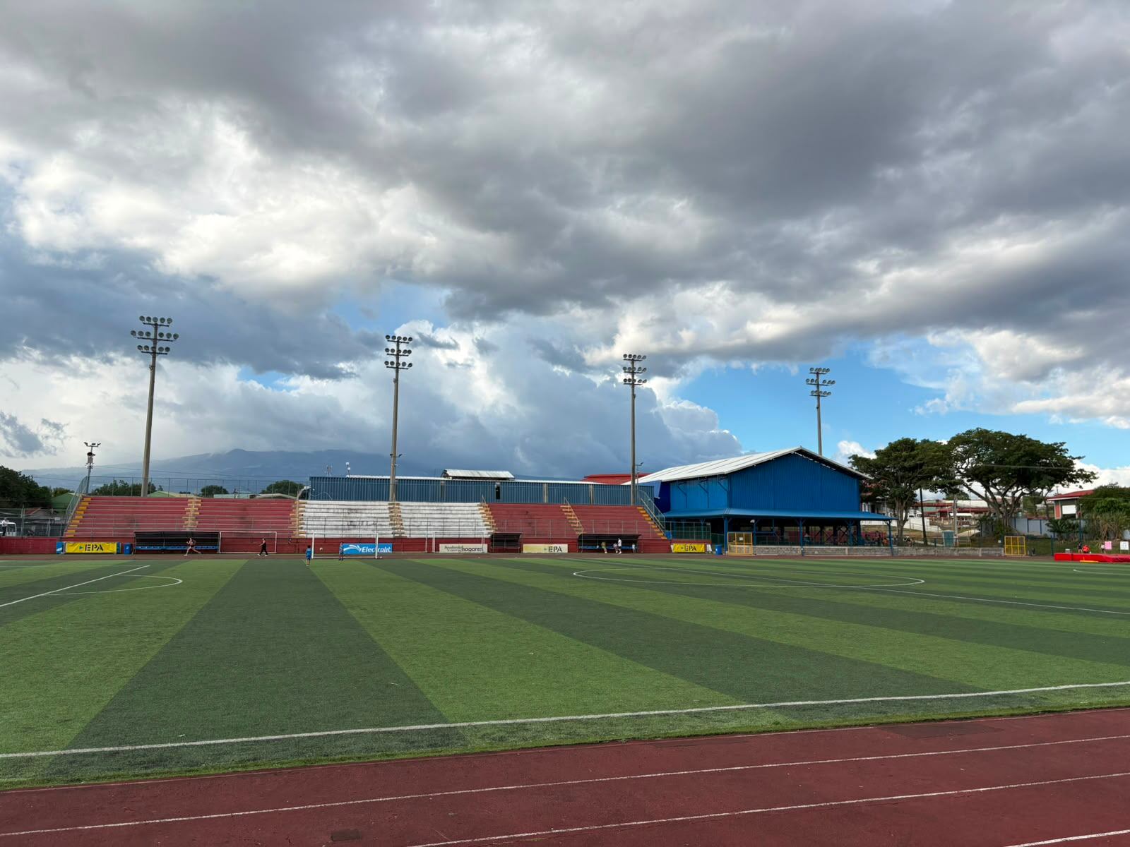 El Polideportivo de Belén es la sede del club Escorpiones de Belén. Foto: Eduardo Rodríguez.