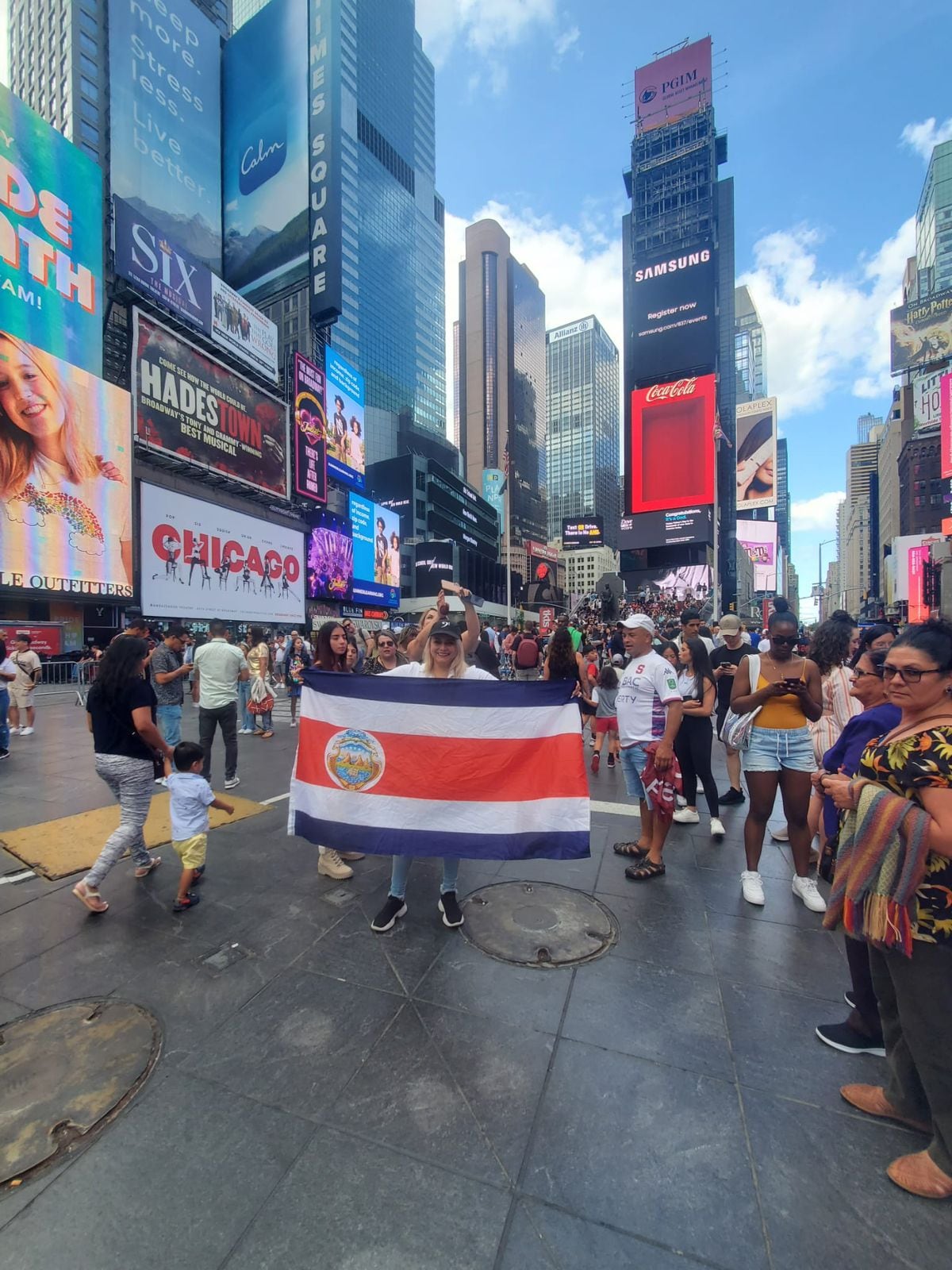 Carolina Paniagua, cantante nacional radica en Estados Unidos.