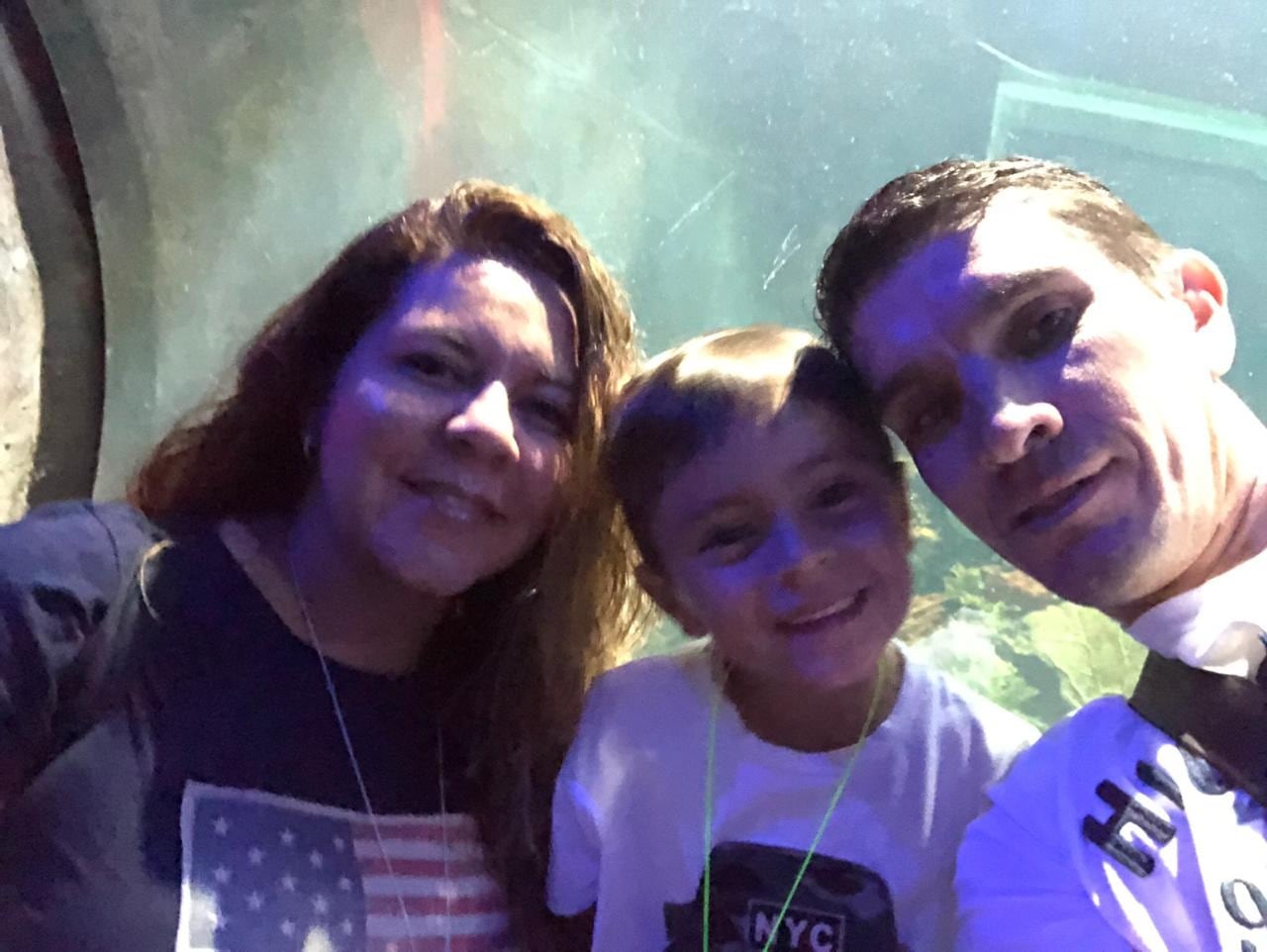 José vive con su esposa Karla y su pequeño Ignacio. Cortesía.