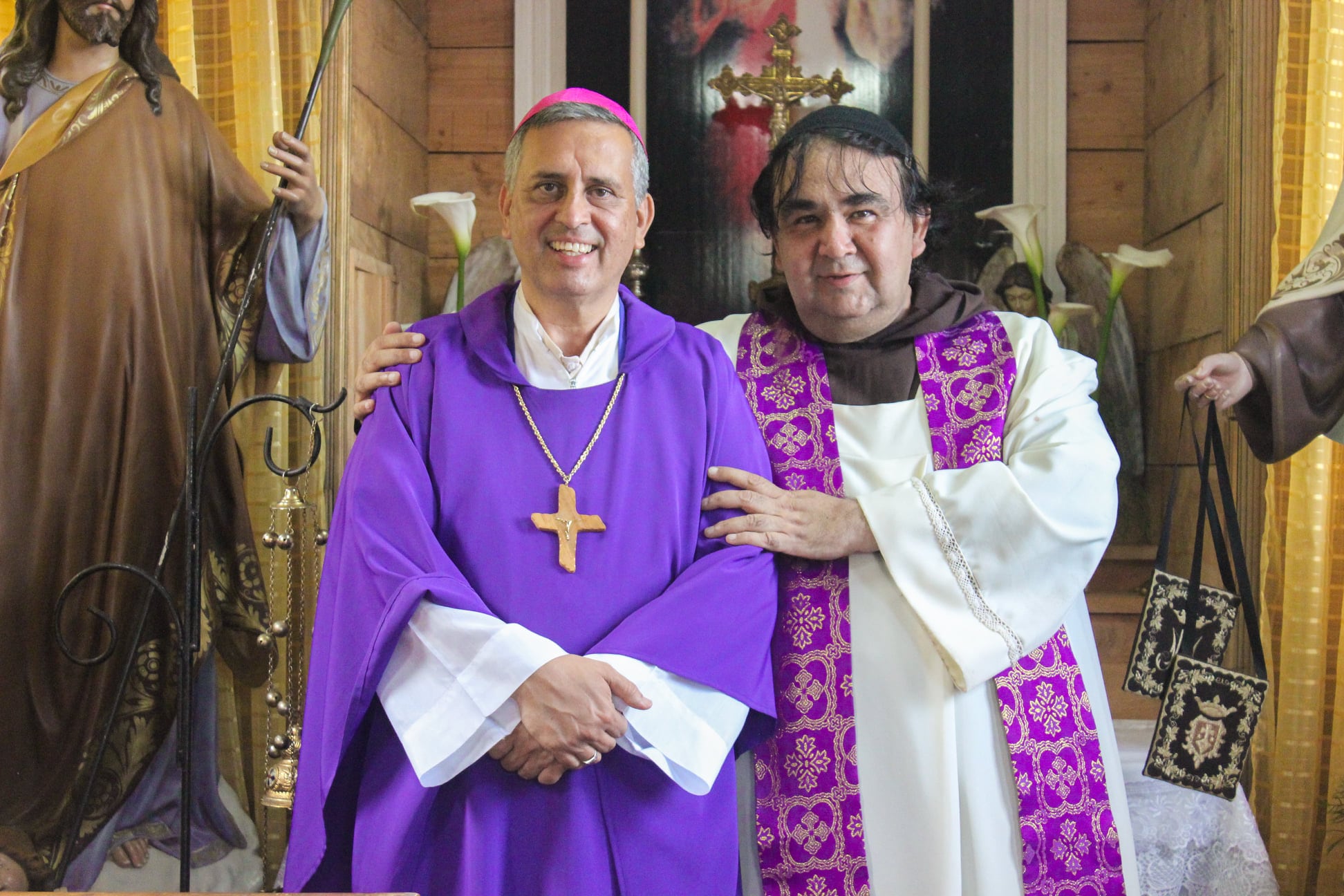 Monseñor José Salazar Mora, obispo de la diócesis de Tilarán-Liberia, quien el pasado 8 de junio nombró exorcista al padre Javier Francisco Dengo Esquivel