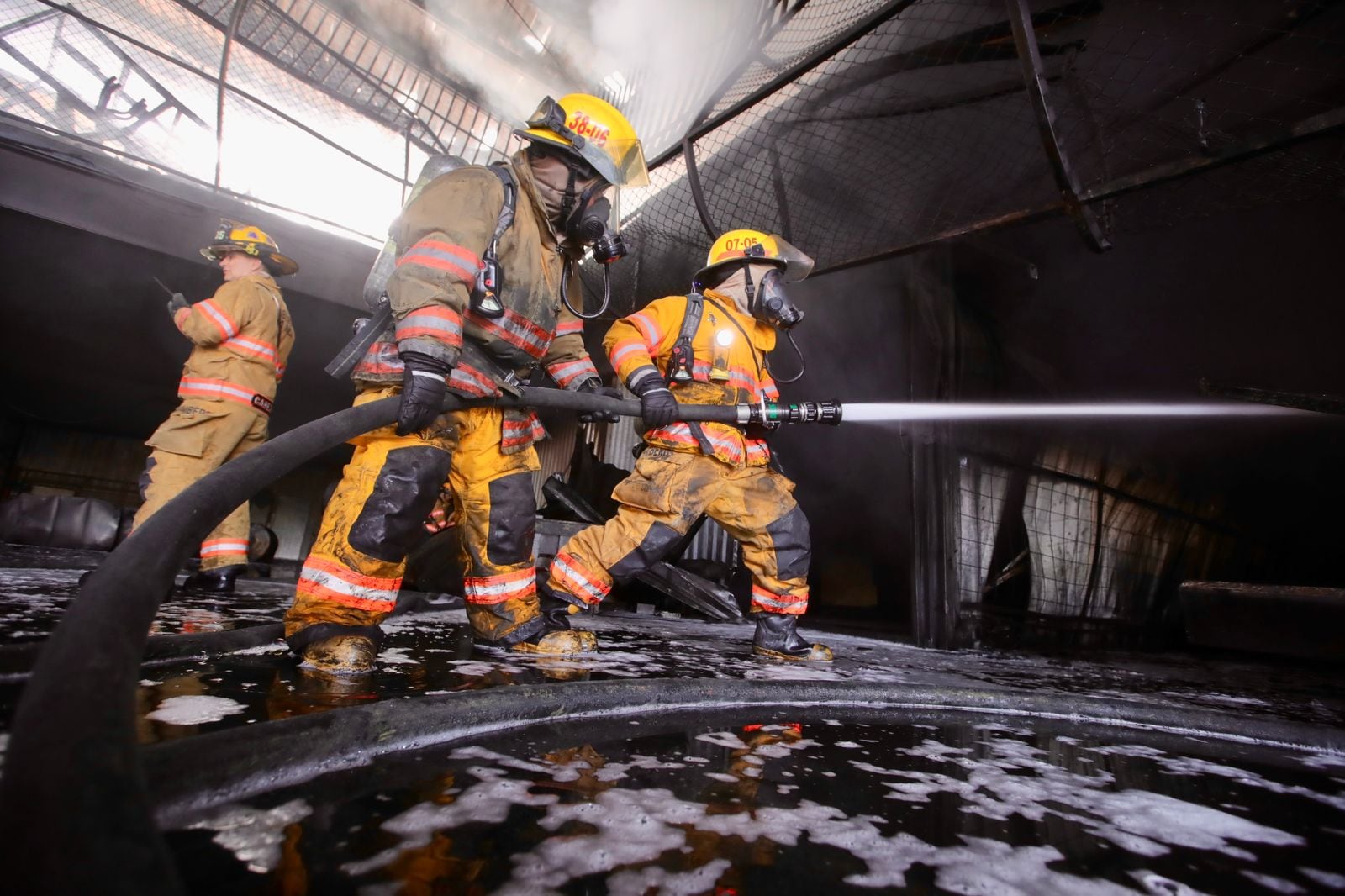 Incendio en San Pedro