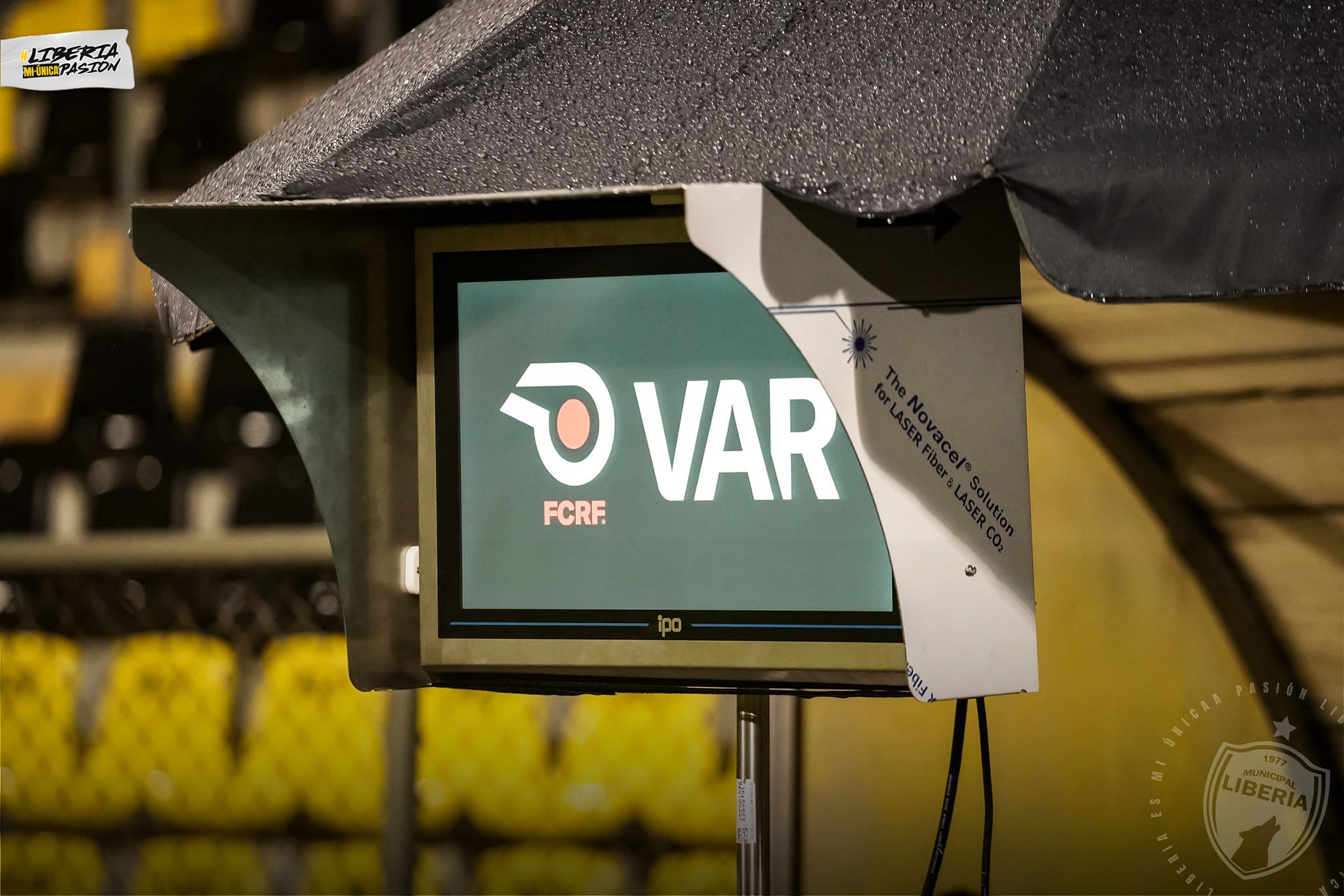 VAR en el estadio Edgardo Baltodano