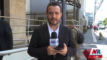Periodista de Noticias Repretel vivió tenso y acongojante momento en vivo: “Tenemos un problema aquí”