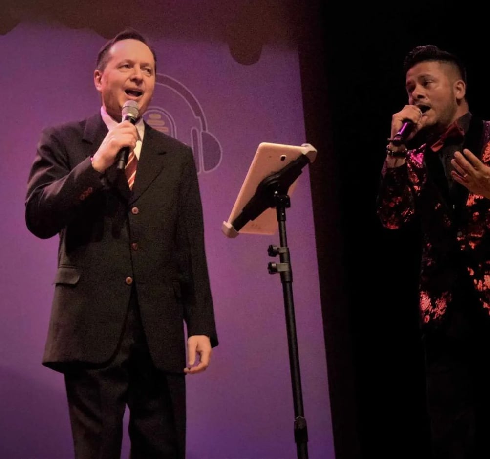 Jonathan Samuel, cantante, exintegrante del dúo Los Huracanes.