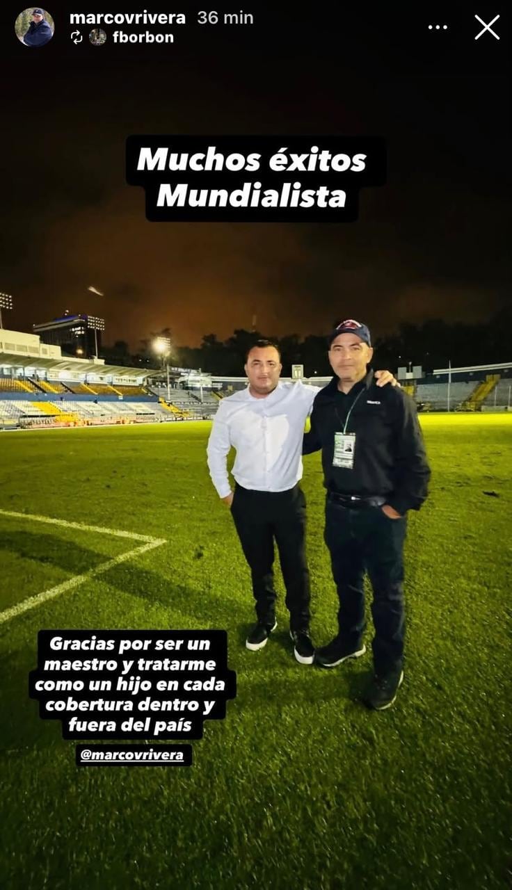 Marrco Rivera dijo adiós a Teletica este viernes entre muchos saludos de sus compañeros.