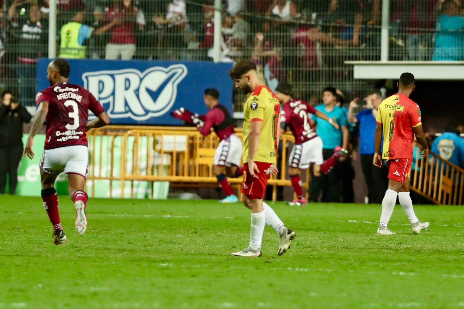 PIE DE FOTO
17/12/2023, San Jose, Tibas, Estadio Ricardo Saprissa, partido de vuelta de la final del torneo de apertura 2023 entre el Deportivo Saprissa y el Club Sport Herediano.