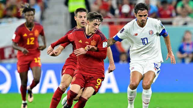Bryan Ruiz, jugador de la Selección Nacional. AFP.