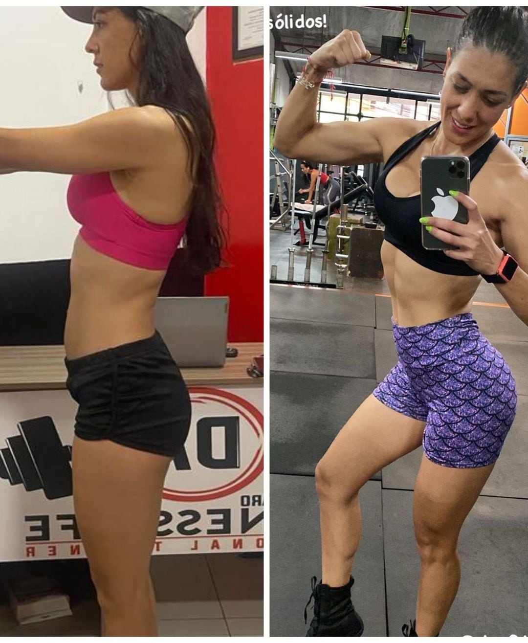 Priscilla Bolaños, modelo y fisicoculturista. Instagram