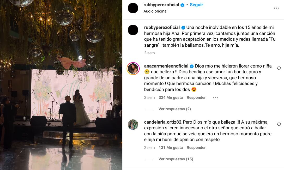 Rubby Pérez falleció trágicamente este martes a los 69 años tras colapsar el techo del club donde se presentaba