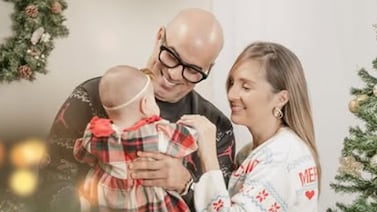 Así celebraron Jorge Martínez y Laura Brenes el primer año de su hija Sol