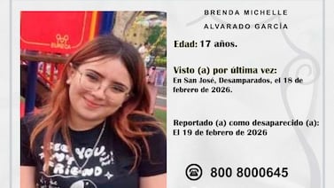 Misteriosa desaparición: ayude a familia y al OIJ a encontrar a jovencita de 17 años
