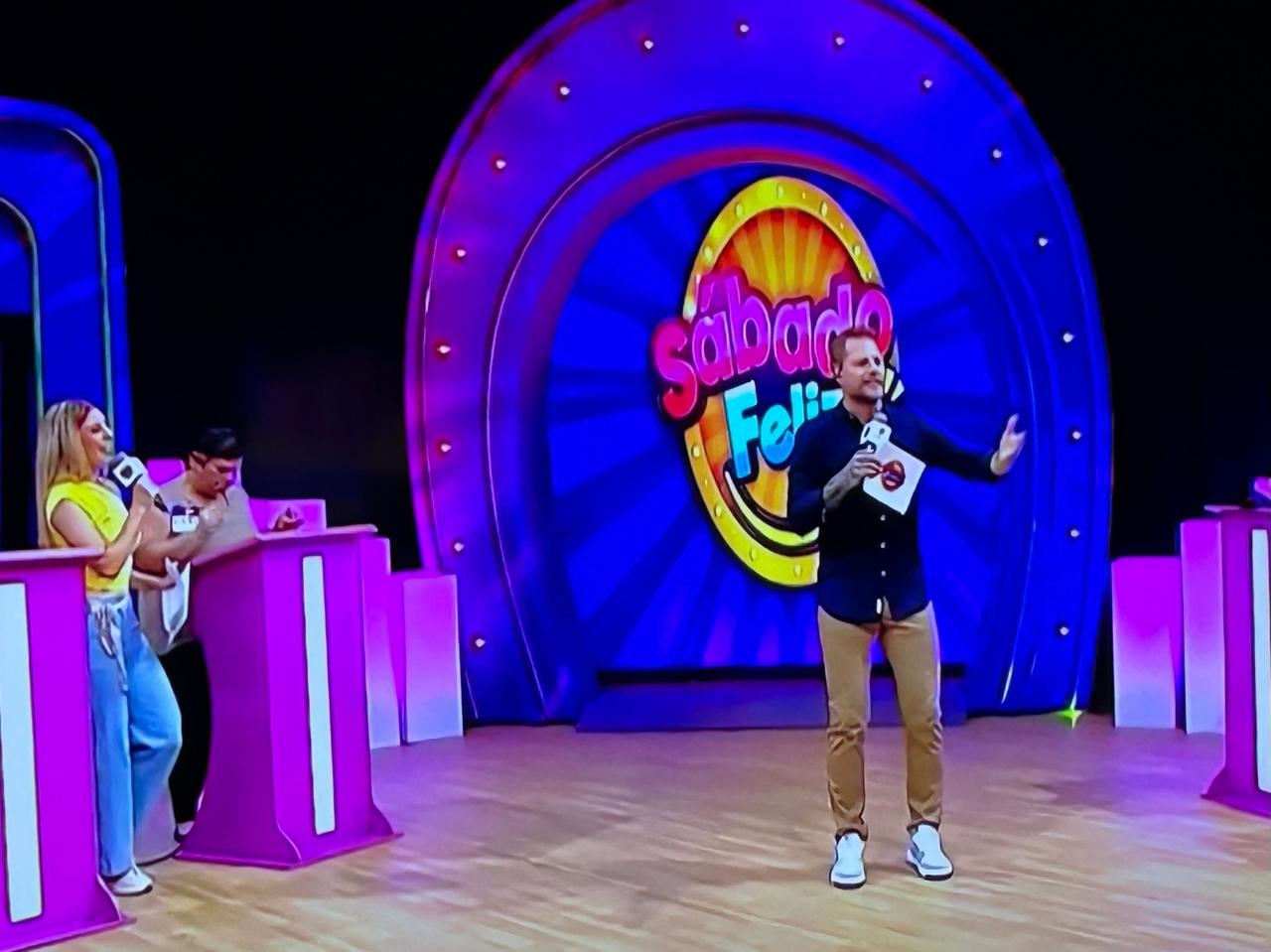 Esto fue lo primero que dijo Mauricio Hoffmann en el reestreno de Sábado feliz