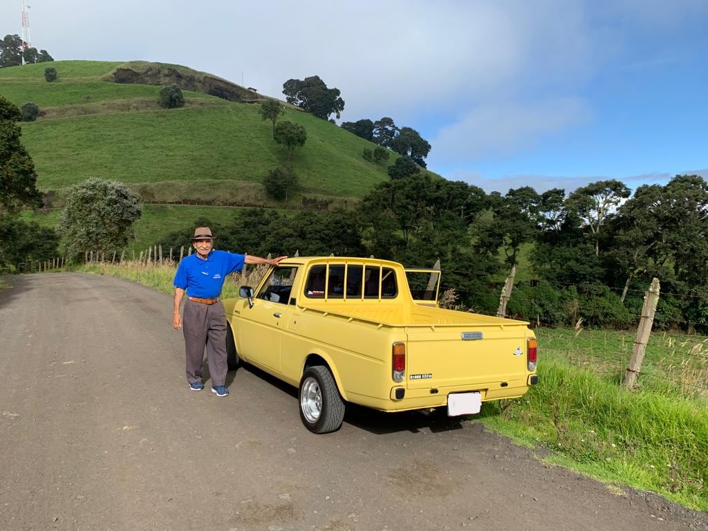 Toyota 1000 del año 87, propiedad de Manuel Alvarado. Cortesía.