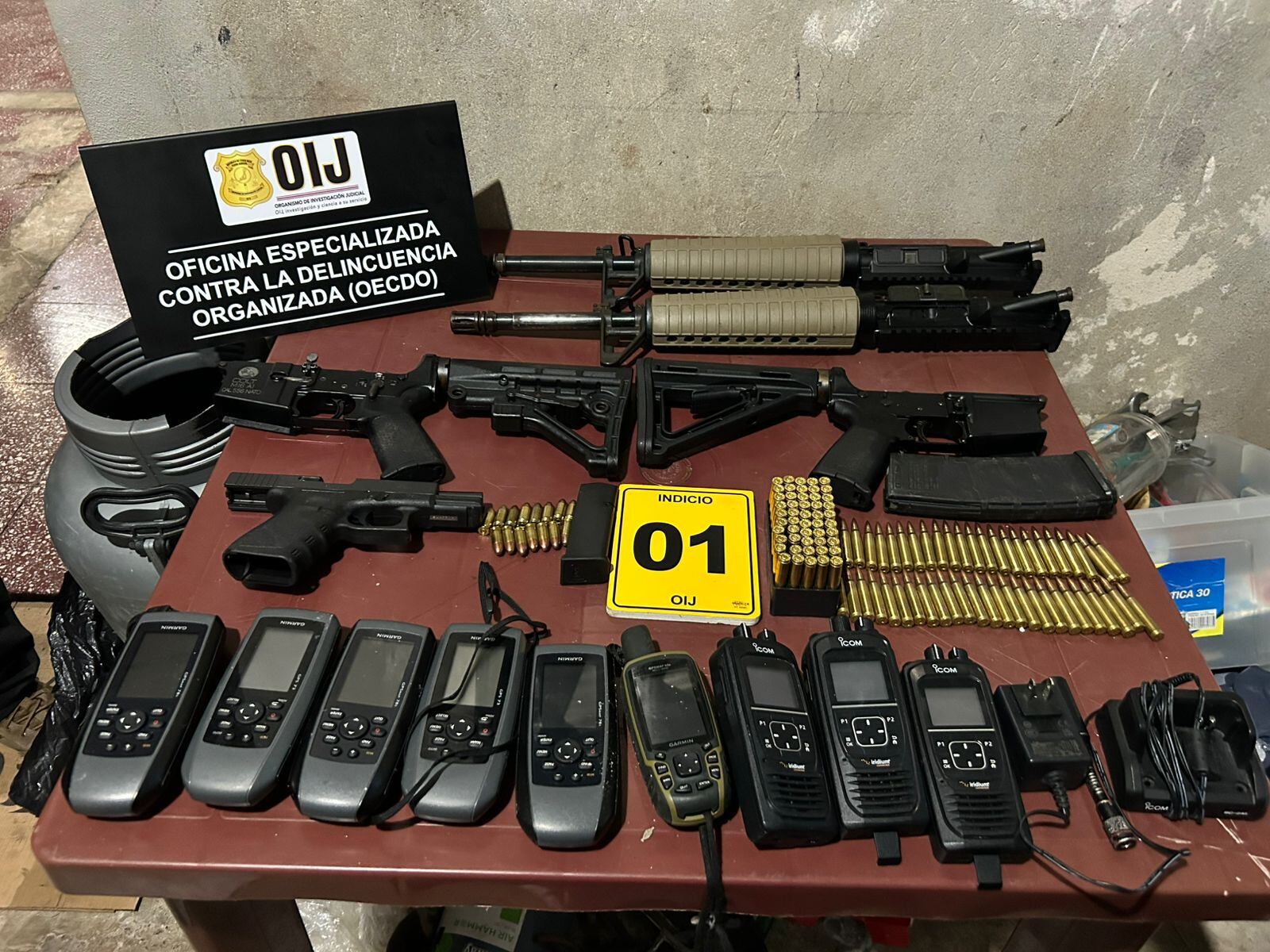 De acuerdo con el OIJ, el grupo de Tony Peña Russell era el brazo armado del cartel del Caribe Sur.