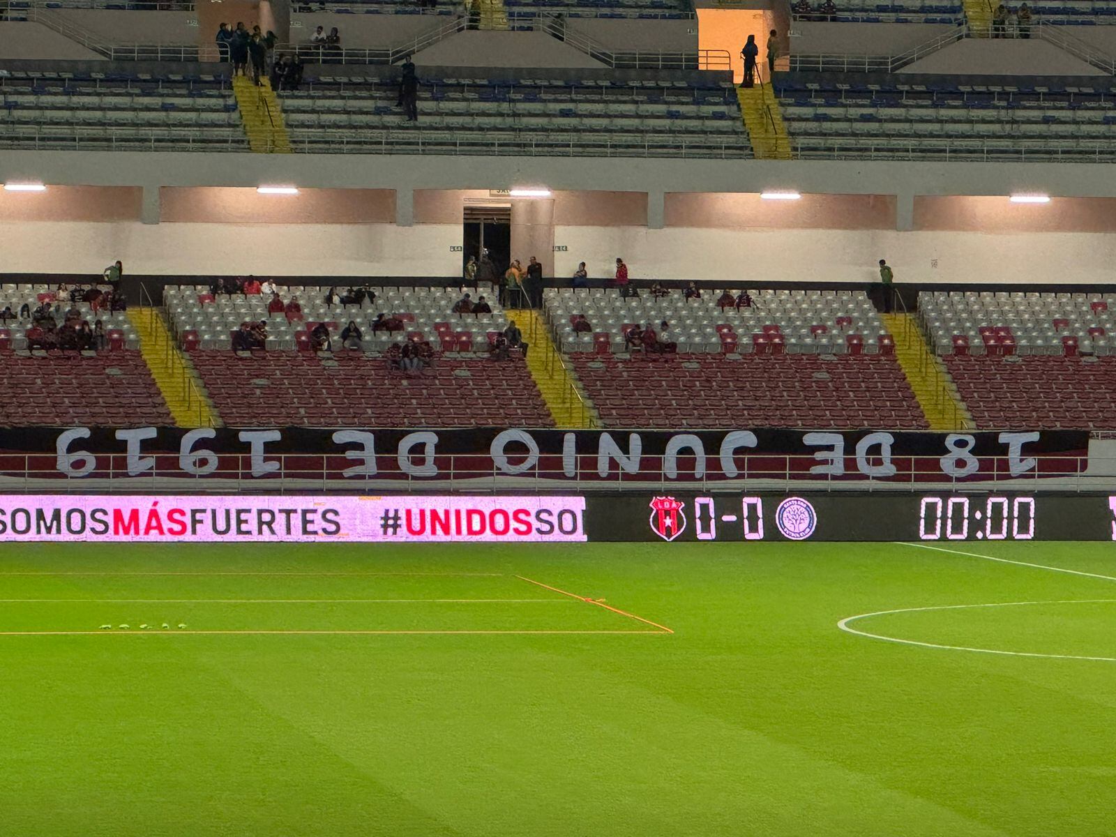Alajuelense vs Santa Ana FC, estadio Nacional