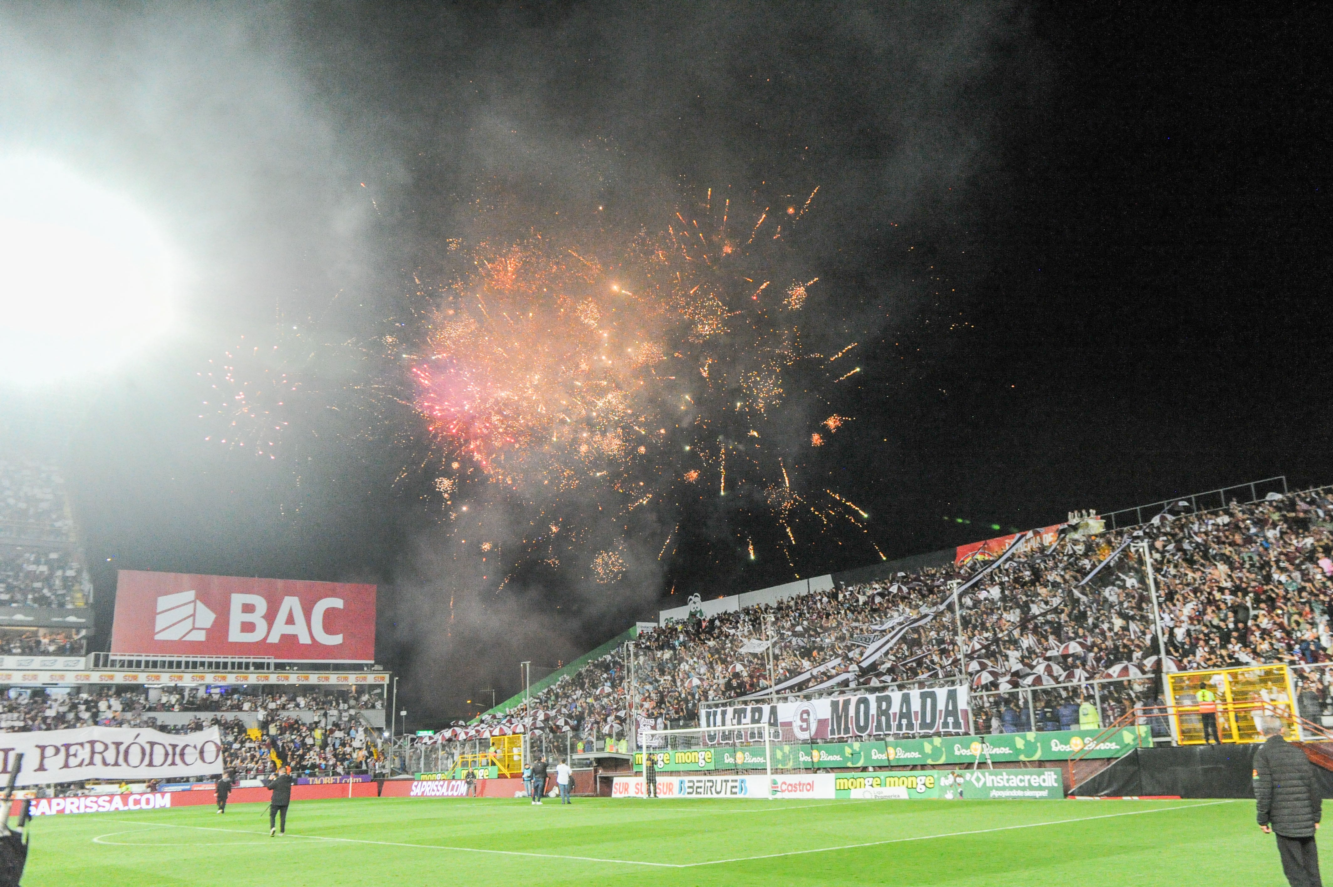 Clásico Saprissa vs Alajuelense.
