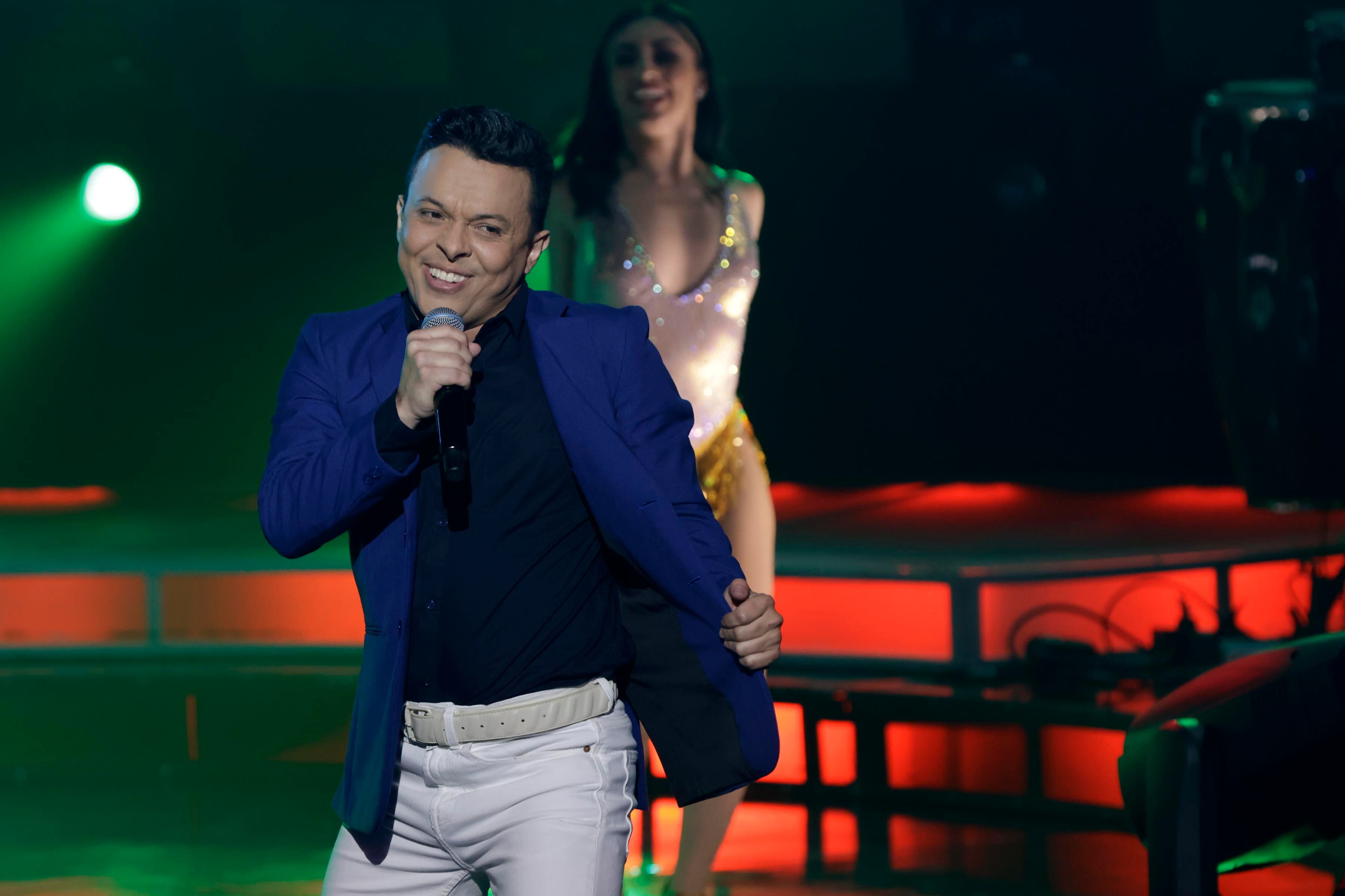 05/11/2023. Teletica, Sabana Oeste. Hora: 07:00 p.m. Gala número 10 de Nace una Estrella, grabada en el estudio Marco Picado de Teletica. En la foto, Jafet Jerez. Fotos: Mayela López