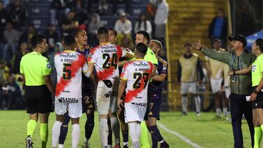 A jugador del Herediano le hicieron feo desprecio luego del juego contra el Galaxy