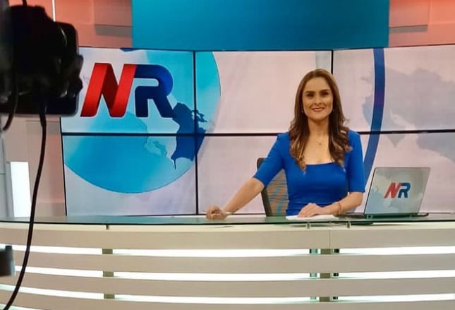 Laura Solórzano, periodista de Noticias Repretel