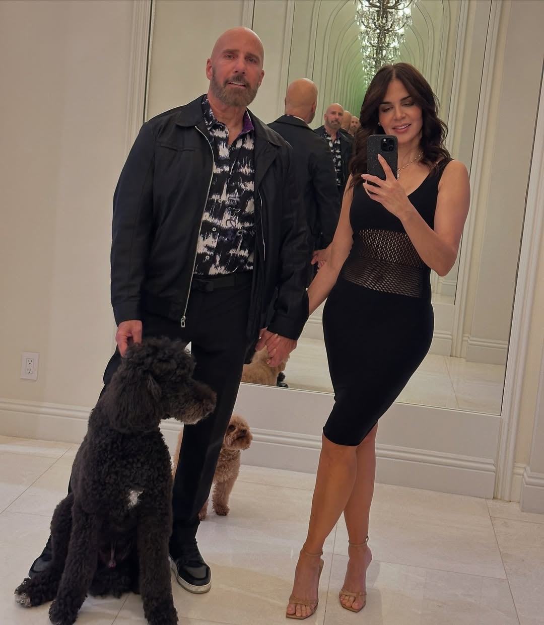 Lynda Díaz y su esposo Anthony Alfonso