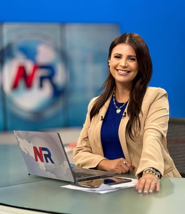 María Fernanda Chacón, periodista y presentadora de Noticias Repretel.